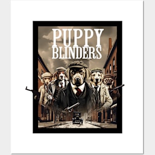 Puppy Blinders Posters and Art